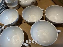 Coffee Service 6 Person Gold Decor Vintage Coffee Set