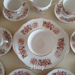 Colclough bone china tea set