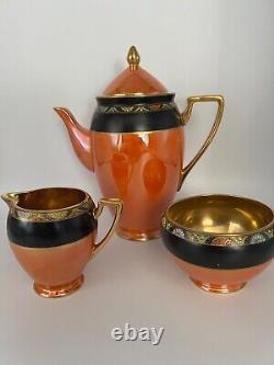 Complete Rare Vintage Wiltshaw & Robinson Carlton Coffee Set