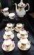 Country Roses Beautiful Vintage 15 Piece Coffee Set Stunning