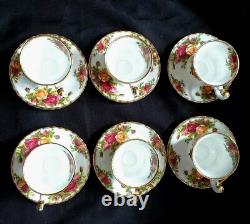 Country Roses Beautiful Vintage 15 Piece Coffee Set Stunning