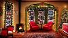 Cozy Christmas Coffee Shop Ambience With Smooth Jazz Christmas Music Crackling Fire U0026 Cafe Sounds