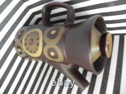 Denby Arabesque Coffee Set, Vintage 1970s. One Pot With Six Cups And Saucers