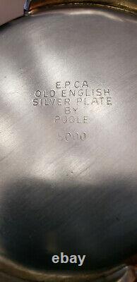 EPCA OLD ENGLISH Silver Plateby Poole 5000 / Vintage Tea-Coffee Set 1930's