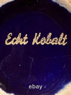 Echt Kobalt Bavarian Porcelain Tea/Coffee Set Kobalt Blue With 24kt Gold Trim VTG