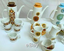 Eight X J&G meakin Studio Pottery Coffee Sets / Vintage Retro Washington Pottery