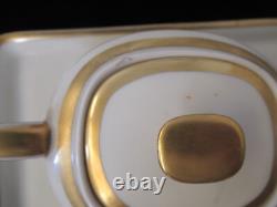 Eschenbach Bavaria Germany 40 Piece Tea / Coffee Set White With A Gold Rim