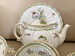 Exquisite Tea x 9 Set Vintage George Jones & Sons T Goode Audley St Art Deco