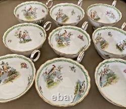 Exquisite Tea x 9 Set Vintage George Jones & Sons T Goode Audley St Art Deco