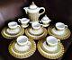 Fantastic Rare 19 Piece Vintage (1960s) West German Gerzit Stoneware Coffee Set