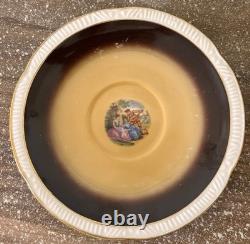 Full Vintage Demitasse/coffee Set Chodziez Pot, Creamer, Sugar, 6 Cups & Saucers