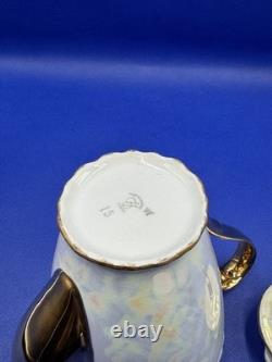 Gerbruder Benedikt. Mother Of Pearl Coffee/Espresso Set. 35 Piece. Vintage