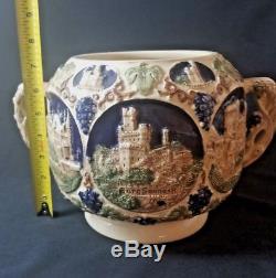 German Castles Mug Coffee Cup Stein Style Ruine Maus Vintage Collectible Set 6