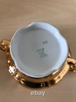 Gold plated vintage tea/coffee set