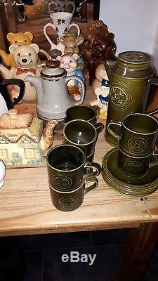 HUGE Job Lot Of Vintage Coffee & Tea Pots/Sets Vases Money Boxes etc