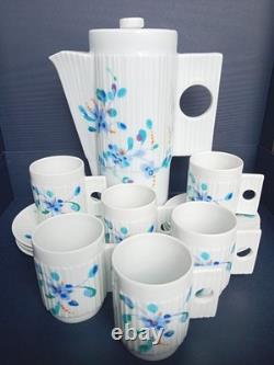 Haviland Limoges Vintage 1940's Coffee Set For 6