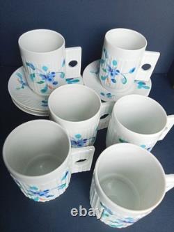 Haviland Limoges Vintage 1940's Coffee Set For 6