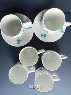 Haviland Limoges Vintage 1940's Coffee Set For 6