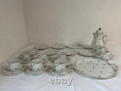Herend Mille Flowers Coffee Service Tea Service Scattering Flower Kimberley 1. Wahl RARE