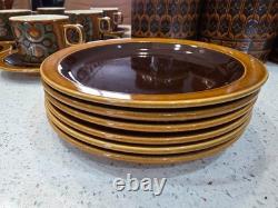 Hornsea Bronte Tea Suga Coffee Biscuit set 70s retro vintage