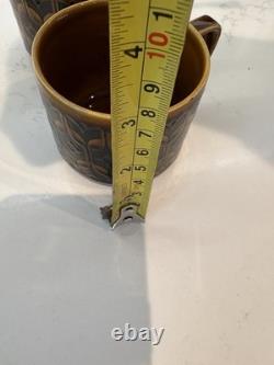 Hornsea Heirloom Te/Coffee Set Vintage Brown Pattern Excellent Condition