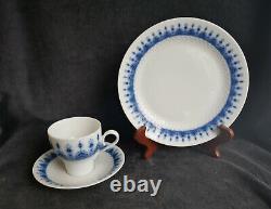 Hutchenreuther Melody Juliana Coffee Service 6 Person Completely Real Cobalt
