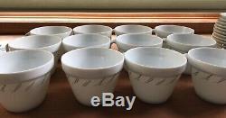 JAL Japan Airlines 12 Cup & Saucer Sets Noritake Vtg Advertising Tea Coffee