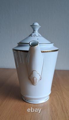 Johann Seltman Vohenstrauss Vtg Porcelain Art Deco Tea/coffee Service Trio Set