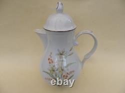 Kahla Porcelain Vintage Floral 21 Piece Coffee Set. Excellent
