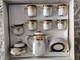 Korosten Porcelain Coffee Tea Set Gold Design Vintage Ussr Ukraine Early Set