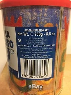 Lavazza ESPRESSO ART Vintage set of 6 Limited Edition o Ground Coffee