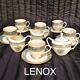 Lenox Autumn Cups For Coffee 6 Customer Set Ceramics Antique Vintage Tableware