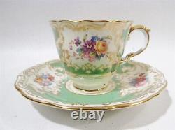 Luxe Spode Copelands China Y589 Spode Period 1790-1820 4 Demitasse Cups Saucers