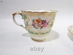 Luxe Spode Copelands China Y589 Spode Period 1790-1820 4 Demitasse Cups Saucers