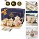 Luxury Vintage Rose Tea Set In Porcelain For Elegant Tea Parties And Gifts