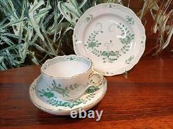MEISSEN New Neckline, Indian Painting, Noble Coffee Service I. Choice, 4 Pers