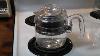 Making Coffee In A Pyrex Flameware Percolator For The First Time