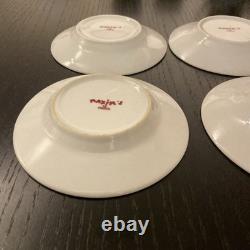 Maxim's de Paris vintage Espresso Coffee Cups & Saucers Set of 6