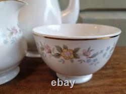 Mayfair Alpine Vintage Coffee Pot Set Sugar Creamer English Fine Bone China