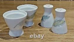 Mid Century Rosenthal 2000 Colourful Leaves Raymond Loewy Breakfast Set 9 Items