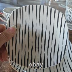 Midwinter Potteries 22 Peice Zambesi Coffee Set Near Perfect Vintage Condition