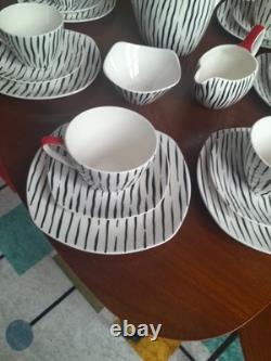 Midwinter Potteries Zambesi Coffee Set 22 Peice Perfect Vintage Condition