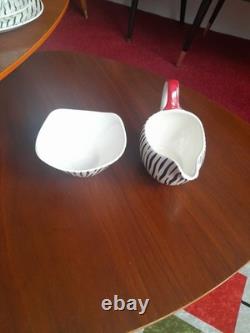 Midwinter Potteries Zambesi Coffee Set 22 Peice Perfect Vintage Condition