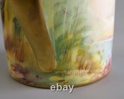 Minton Game Birds Coffee Set. Hand painted, signed. 6 x Cups/Cans & Saucers. VTG