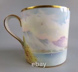 Minton Game Birds Coffee Set. Hand painted, signed. 6 x Cups/Cans & Saucers. VTG