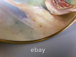 Minton Game Birds Coffee Set. Hand painted, signed. 6 x Cups/Cans & Saucers. VTG