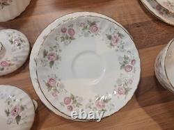 Minton Spring Bouquet Tea Cups/Saucers/Plates with Tea Pot