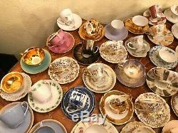 Mixed Vintage Bavaria 64-65 Cups & Saucers Pot Vase Sugar Cup Coffee Sets