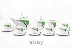 Momentum Rare coffee set Vintage luxury porcelain service Hand painted