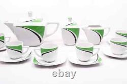 Momentum Rare coffee set Vintage luxury porcelain service Hand painted